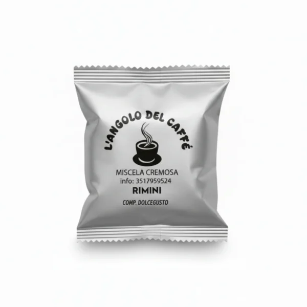 Capsula di caffè compatibile Dolcegusto miscela cremosa Rimini L'Angolo Del Caffè