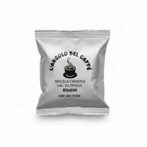 Capsula di caffè compatibile Uno System miscela cremosa Rimini L'Angolo Del Caffè